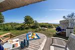 Terrasse - Strandhütte - Top-Hundeurlaub