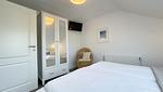 Schlafzimmer - Kapitänshaus FeWo 3 - Top-Hundeurlaub