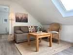 Wohnzimmer - Kapitänshaus FeWo 3 - Top-Hundeurlaub