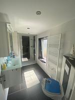 Badezimmer - LANDLIEBE Ferienwohnung im EG mit großem Garten und PKW-Stellplätzen - Top-Hundeurlaub
