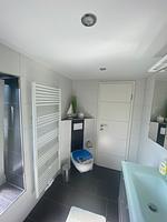 Badezimmer - LANDLIEBE Ferienwohnung im EG mit großem Garten und PKW-Stellplätzen - Top-Hundeurlaub