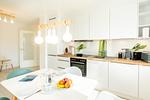 Küche / Küchenzeile - Apartment "Sonnenlaune" - Top-Hundeurlaub