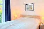 Schlafzimmer mit Doppelbett - Wohnung 20 - Top-Hundeurlaub