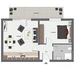 Grundriss - Wohnung 20 - Top-Hundeurlaub
