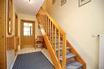 Treppenaufgang zum Obergeschoss - Haus 46a Deichfalter - Top-Hundeurlaub