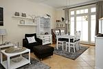 Wohn-und Essbereich - Wohnung 1-05 - Top-Hundeurlaub