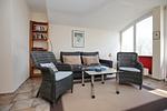 Küche mit Blick auf Wohnzimmer - Wohnung 52 - Top-Hundeurlaub