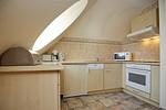 Küche mit Backofen und Spülmaschine - Wohnung 52 - Top-Hundeurlaub