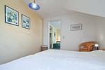 Blick vom Schlafzimmer zum Wohnbereich - Wohnung 52 - Top-Hundeurlaub