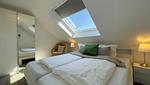 Schlafzimmer - Kapitänshaus FeWo 4 - Top-Hundeurlaub
