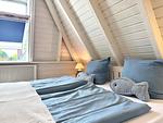 Schlafzimmer - Dat Onnens Hus - Nordisch mit Herz - Top-Hundeurlaub