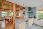 Küche / Küchenzeile - Kreativhaus am See direkt am See mit Terrasse und Strandkorb - Top-Hundeurlaub