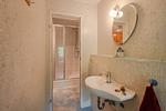 Badezimmer - Kreativhaus am See direkt am See mit Terrasse und Strandkorb - Top-Hundeurlaub