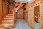 Fassade / Eingang - Kreativhaus am See direkt am See mit Terrasse und Strandkorb - Top-Hundeurlaub