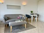 Wohnzimmer - Suite 2-Meer-Blick - Top-Hundeurlaub