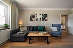 Fewo an d. Müritz - Krös Boek Wohnzimmer - Ferienwohnung an der Müritz - Top-Hundeurlaub