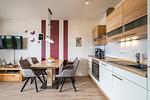 Wohnzimmer - Apartment 1.4 - Top-Hundeurlaub
