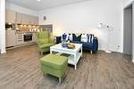 Wohnzimmer - Ferienwohnung Blaues Haus App. 3 in Ralswiek - Top-Hundeurlaub
