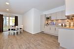 Küche / Küchenzeile - Ferienwohnung Blaues Haus App. 2 in Ralswiek - Top-Hundeurlaub