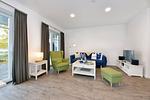 Wohnzimmer - Ferienwohnung Blaues Haus App. 1 in Ralswiek - Top-Hundeurlaub