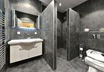 Badezimmer - Ferienwohnung Blaues Haus App. 1 in Ralswiek - Top-Hundeurlaub