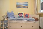 Schlafzimmer - App. 12 inkl. WLAN "Strandblick" - Top-Hundeurlaub
