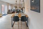 Wohnzimmer - Ferienhaus Moorgeist - Top-Hundeurlaub