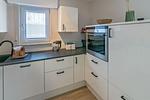 Küche / Küchenzeile - Ferienhaus Moorgeist - Top-Hundeurlaub