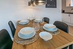 Küche / Küchenzeile - Ferienhaus Moorgeist - Top-Hundeurlaub
