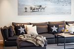 Wohnzimmer - Familier Hygge Hus - Top-Hundeurlaub
