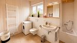 Badezimmer - Ferienhaus Casa Aniel Olpenitz - Top-Hundeurlaub