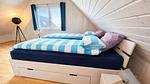Schlafzimmer - Ferienhaus Casa Aniel Olpenitz - Top-Hundeurlaub