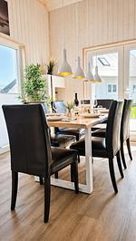 Wohnzimmer - Ferienhaus Casa Aniel Olpenitz - Top-Hundeurlaub