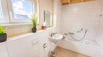Badezimmer - Ferienhaus Casa Aniel Olpenitz - Top-Hundeurlaub