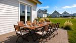 Terrasse - Ferienhaus Casa Aniel Olpenitz - Top-Hundeurlaub