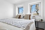 Schlafzimmer - Ferienwohnung Winningmay II Füsing - Top-Hundeurlaub