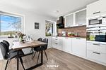 Küche / Küchenzeile - Ferienwohnung Winningmay II Füsing - Top-Hundeurlaub