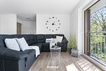 Wohnzimmer - Ferienwohnung Winningmay II Füsing - Top-Hundeurlaub