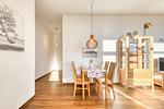 Ferienwohnung SeeNest Röbel - Esstisch - SeeNest - Top-Hundeurlaub