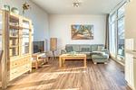 Ferienwohnung SeeNest Röbel - Wohnzimmer - SeeNest - Top-Hundeurlaub