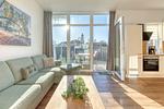 Ferienwohnung SeeNest Röbel - Wohnzimmer mit Terrasse - SeeNest - Top-Hundeurlaub