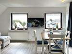 Schlafzimmer - FeWo - Coastal Residence 2, mit kleiner Loggia - Top-Hundeurlaub