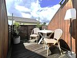 Balkon - FeWo - Coastal Residence 2, mit kleiner Loggia - Top-Hundeurlaub