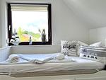 Schlafzimmer - FeWo - Coastal Residence 2, mit kleiner Loggia - Top-Hundeurlaub