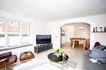 Wohnzimmer - Villa Smuk - Top-Hundeurlaub