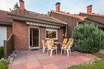 Blick zur Terrasse - Haus 61c - Top-Hundeurlaub