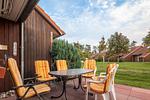 Terrasse mit Sitzecke - Haus 61c - Top-Hundeurlaub