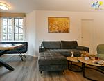 Wohnzimmer - Ferienwohnung Strandstuuv - Top-Hundeurlaub