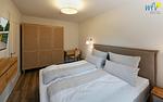 Schlafzimmer - Ferienwohnung Strandstuuv - Top-Hundeurlaub