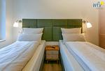 Schlafzimmer - Ferienwohnung Strandstuuv - Top-Hundeurlaub